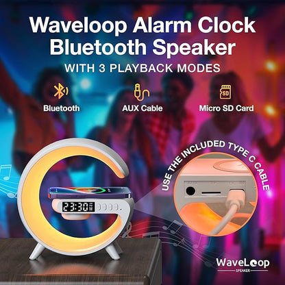 Waveloop Speaker Alarm Clocks for Bedrooms - Image 6
