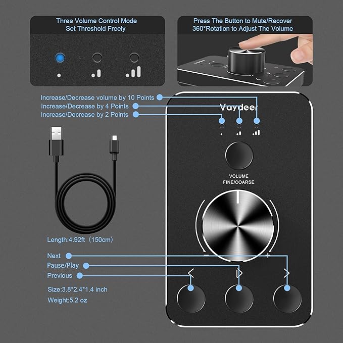 Vaydeer Volume Control Knob - Image 7