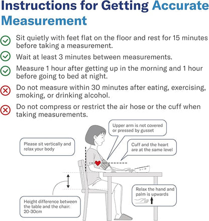 Alcedo Blood Pressure Monitor for Home Use, Automatic Digital BP Machine - Image 8