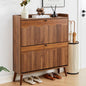 BERRYMERRY 31.5” Fluted Shoe Storage Cabinet by BERRYMERRYFURNITURE