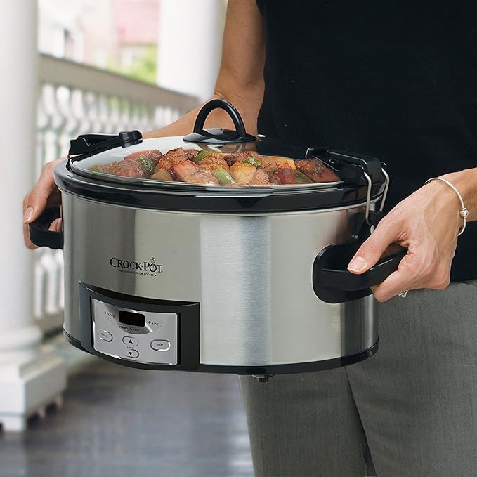 Crock-Pot 6 Quart Cook & Carry Programmable Slow Cooker - Image 2