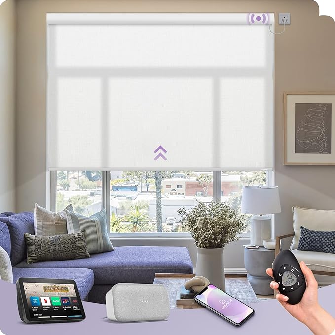 Graywind Motorized Light Filtering Shades Compatible by Graywindbeyondshading