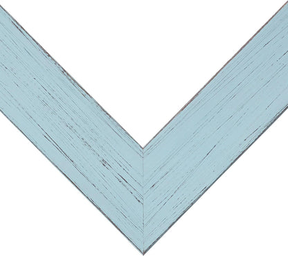 Craig Frames 30x40 Rustic Sky Blue Poster Frame, Wall Decor for Photos | A lightweight, shatter resistant acrylic front, made in the USA for a gallery display