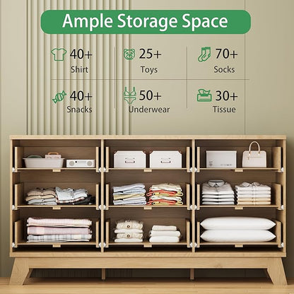 Fluted Dresser for Bedroom - Image 3