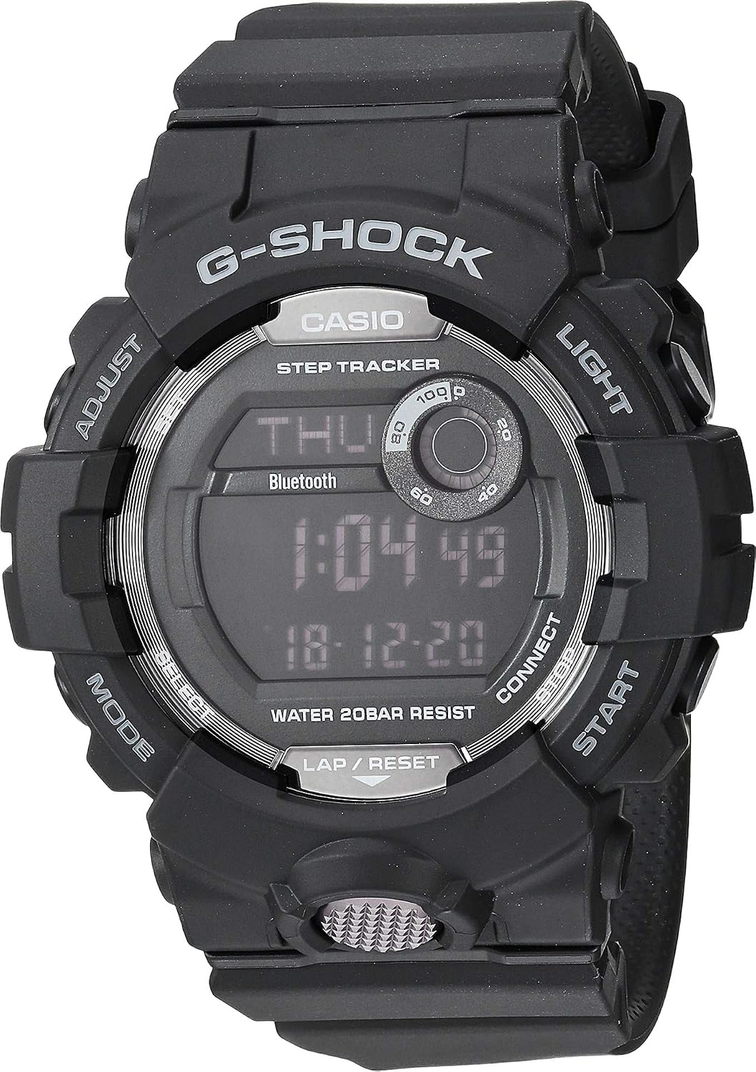 g-shock gbd-800-1bcr black one size, main product view