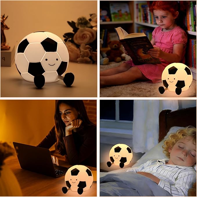FineLiMoLa Soccer Silicone Night Light - Image 7