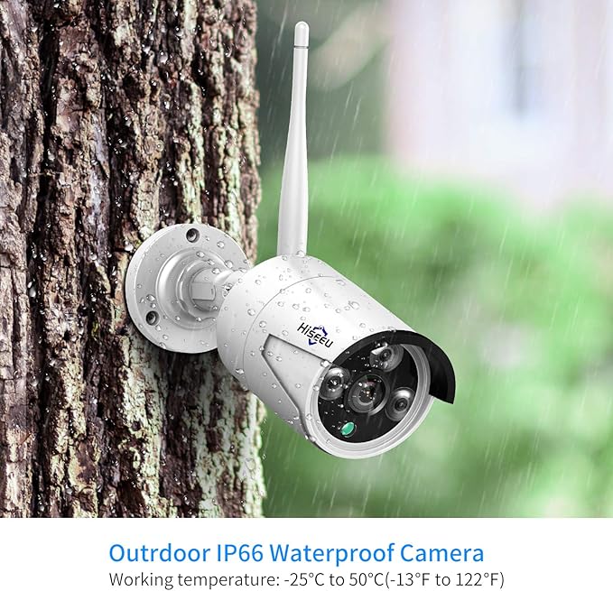 Hiseeu 5MP Wireless Security Camera System - Image 6