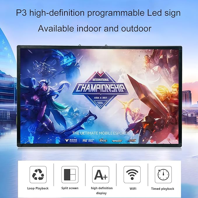 JBS P3 Custom Size Programmable Led Sign Scrolling Outdoor Digital - Image 3