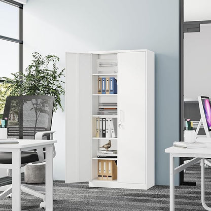 Metal Storage Cabinet-72” Tall Steel File Cabinets - Image 2