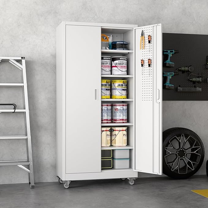 SUXXAN Metal Garage Storage Cabinet - Image 8