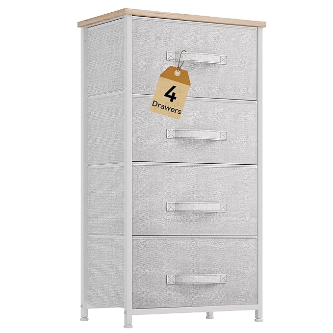 DWVO 4 Drawers Dresser, Dresser by DWVO