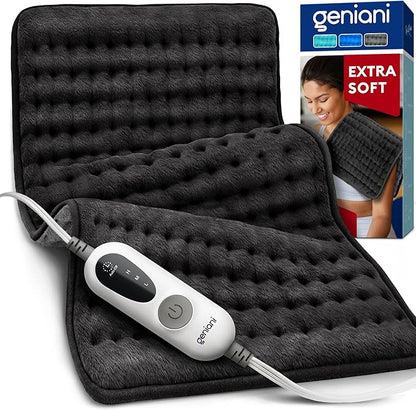 GENIANI Electric Heating Pad for Back Pain & Cramps Relief, Electric Throw - Image 6
