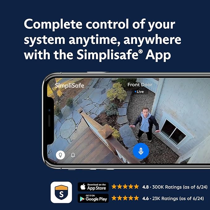SimpliSafe 9 Piece Wireless Home Security System Gen 3 - Image 12
