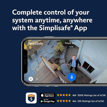 SimpliSafe 9 Piece Wireless Home Security System Gen 3 - Image 12