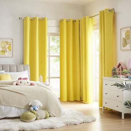 DUALIFE Blackout Curtains 72 Inch Length - Image 2