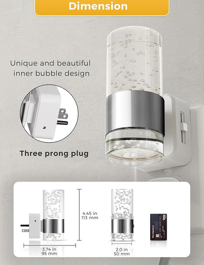 L LOHAS LED Night Light, Plug in Night Light - Image 5