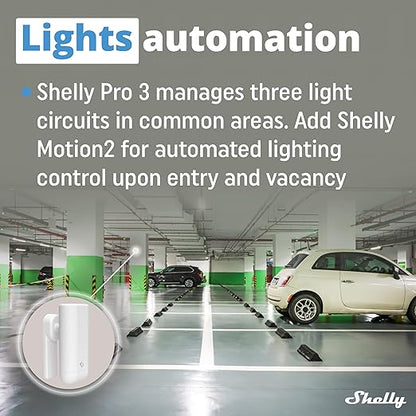 Shelly Pro 3 | Wi-Fi & LAN, 3-Channel Smart Relay | Home & Facility Automation - Image 4