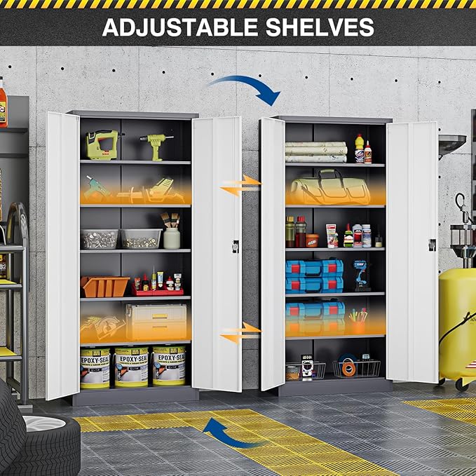 Metal Storage Cabinet-71” Tall Steel File Cabinets - Image 4