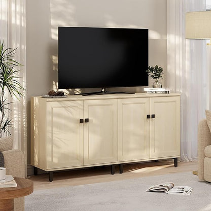 Buffet Sideboard Cabinet Farmhouse Modern 2 in 1 Storage Cabinet - Image 4