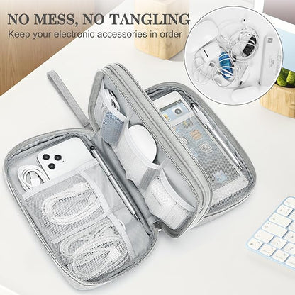 FYY Electronic Organizer, Large Travel Cable Organizer Bag Pouch Electronic - Image 5