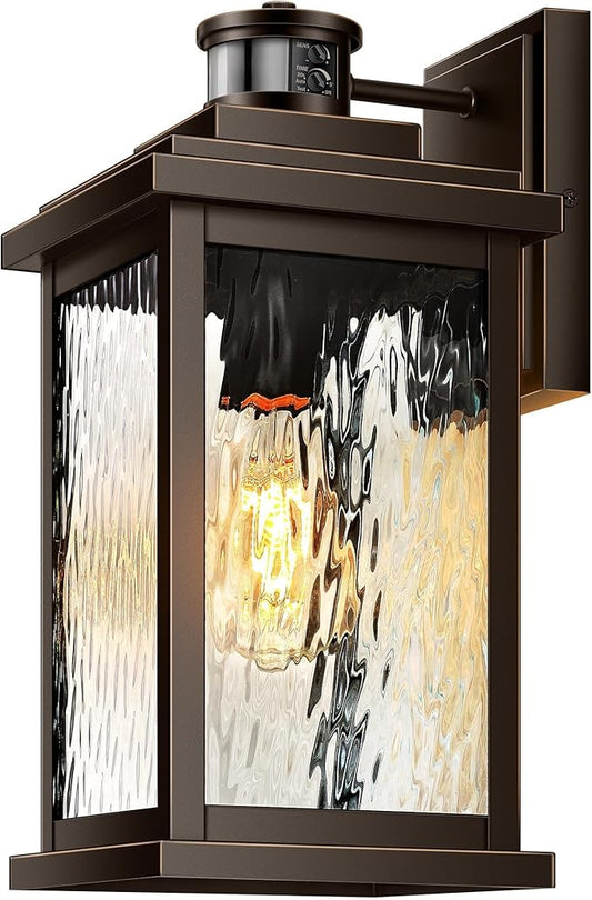 VIANIS Advanced Motion Sensor Light Outdoor, Large Bronze Exterior Lighting by VIANISLIGHTING