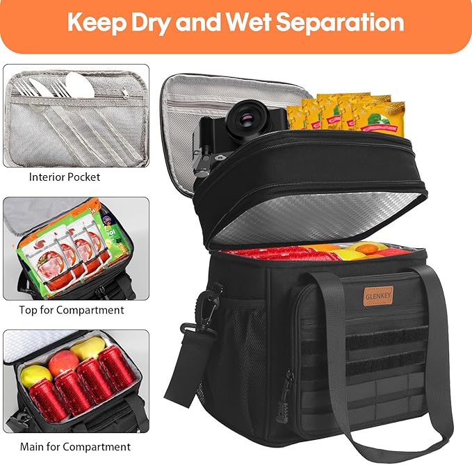Tactical Insulated Lunch Bag Lunch Box - Image 3