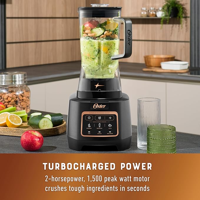 Oster Extreme Mix Blender, 1500-Watt High-Speed Countertop Blender - Image 2