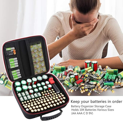 Battery Organizer Storage Case Box - Image 2