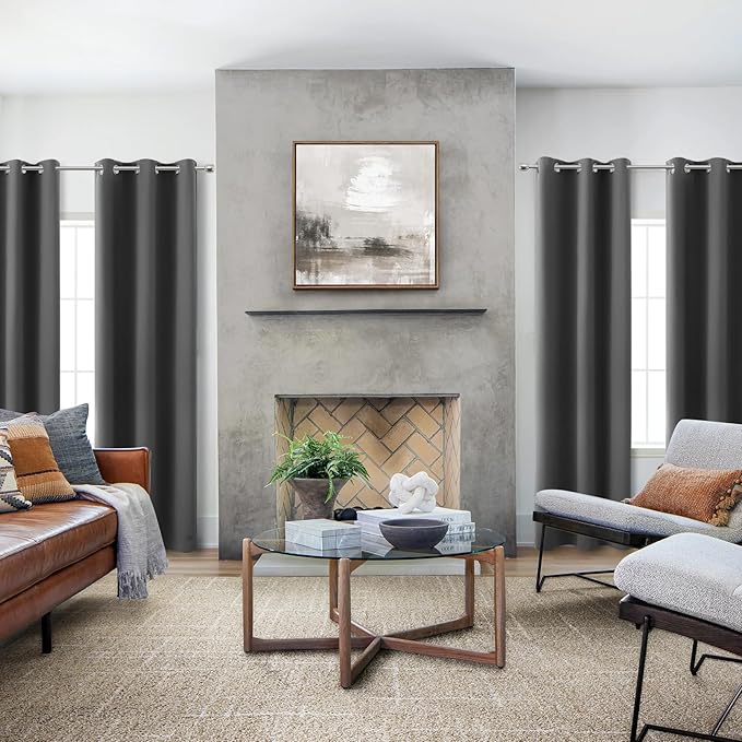 KOUFALL Privacy Curtains 84 Inches Long - Image 5