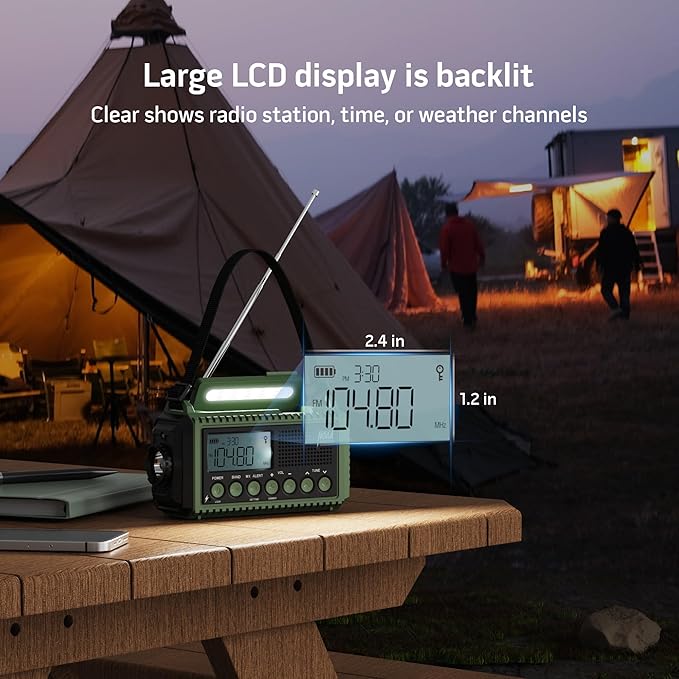 12000 Emergency Radio, NOAA Weather Radio - Image 7