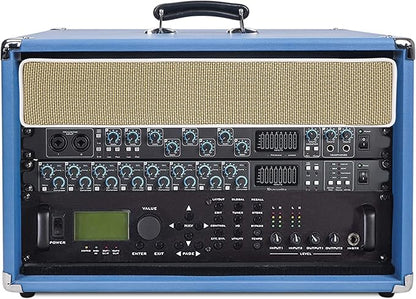 Sound Town Vintage 6U Amp Rack Case, 12.5" Depth - Image 6