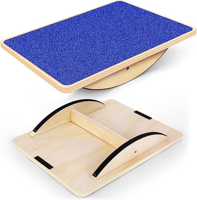 Balance Board Professional Wobble Board by CraftingNatureandComforts