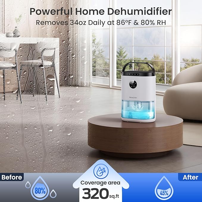 Dehumidifier for Bathroom, Dehumidifiers for Home, Living room - Image 4