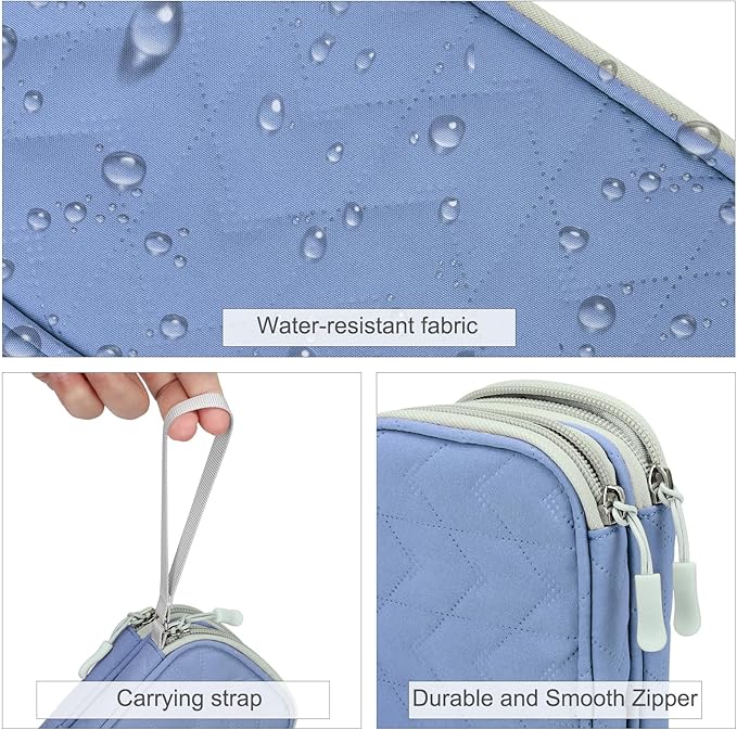 FYY Travel Cable Organizer Pouch Electronic Accessories Carry Case Portable - Image 4