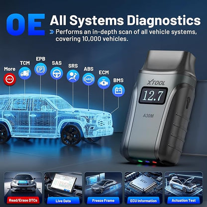 OBD2 Scanner Diagnostic Tool XTOOL Anyscan A30M V2.0, 2026 Wireless - Image 6