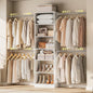 W1 Closet System, 3.5FT-7.7FT Closet Organizer System by ONBRILL