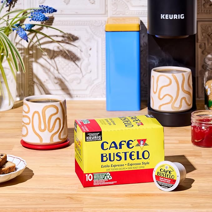 Café Bustelo Espresso Style Dark Roast Coffee, Keurig K-Cup pods - Image 3
