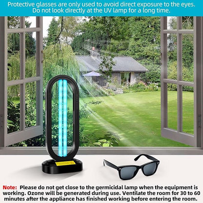 UV Light Sanitizer, 4-Speed Timing and Remote Control UVC Home Disinfection - Image 5