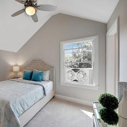 Comfort Zone Twin Window Fan - Image 8