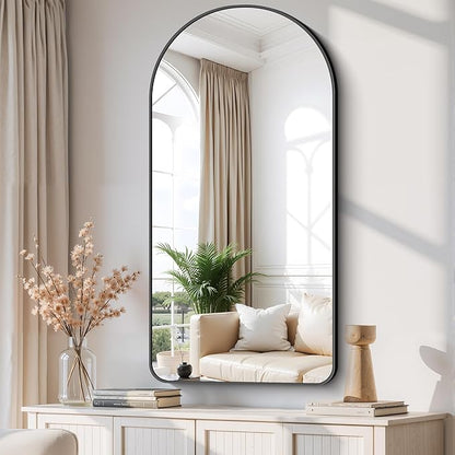 Arched Bathroom Mirror, Wall Mounted Mirror, Living Room, Vertically Hanging - Image 2