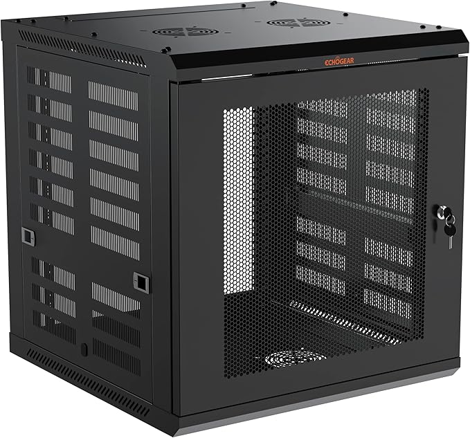 ECHOGEAR 12U Network Rack by ECHOGEAR