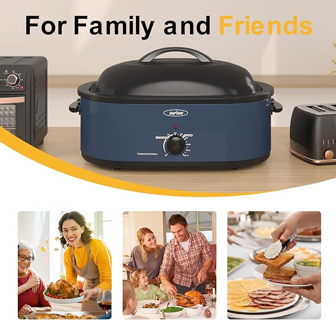 Sunvivi Roaster Oven, Electric Roaster Oven - Image 5