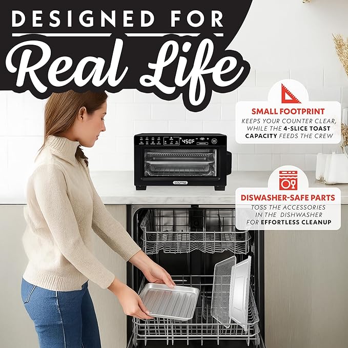 Gourmia Toaster Oven Digital Air Fryer - Image 6