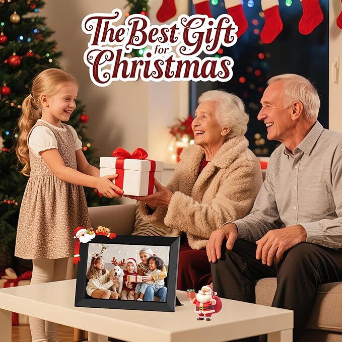 Frameo 10.1 Inch WiFi Digital Picture Frame, Smart Cloud Electronic Photo Frame - Image 9