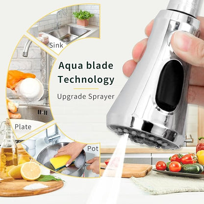 CECEFIN Kitchen Faucet Hose Attachment, Sink Sprayer Replacement Head - Image 5