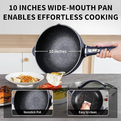 3-Quart Electric Hot Pot & wok Nonstick - Image 6