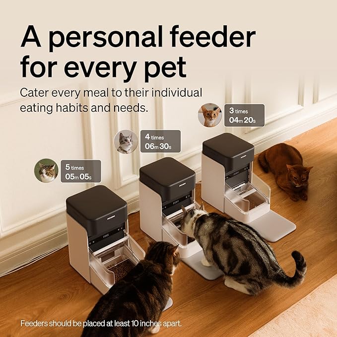 PETLIBRO RFID Automatic Cat Feeder, Collar Sensor-Activated Personalized Meals - Image 3