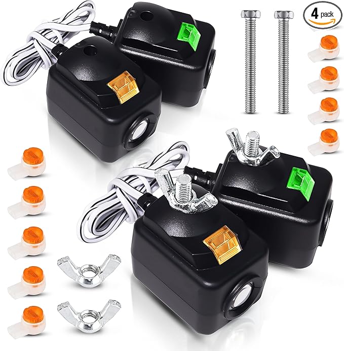 Upgraded 2X 820CB for Liftmaster Garage Door Sensor Replacement 41A5034 by VNWIDEC