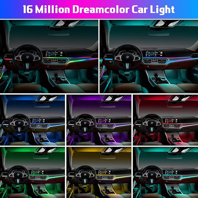 Interior Car LED Strip Lights, Acrylic LED Lights - Image 2