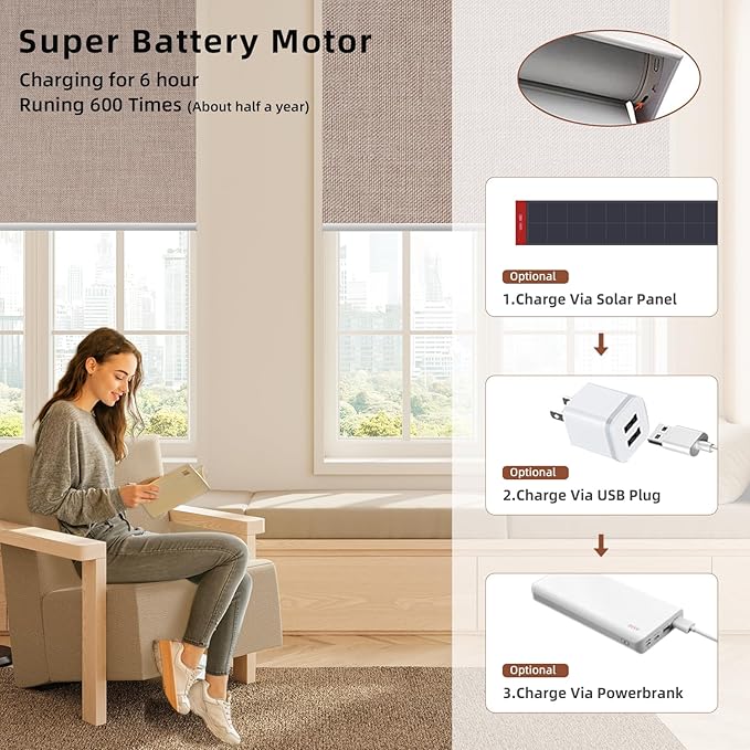 Motorized Blinds Roller Shade - Image 5